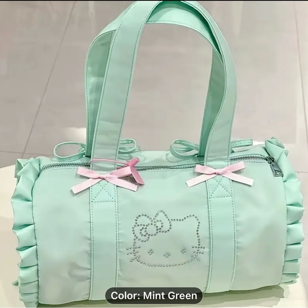 Mint Green Tote Bag